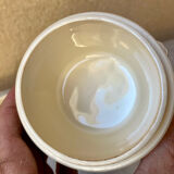 Pot ceramic bomb box Sarreguemines model Ribeauville vintage 60/70s