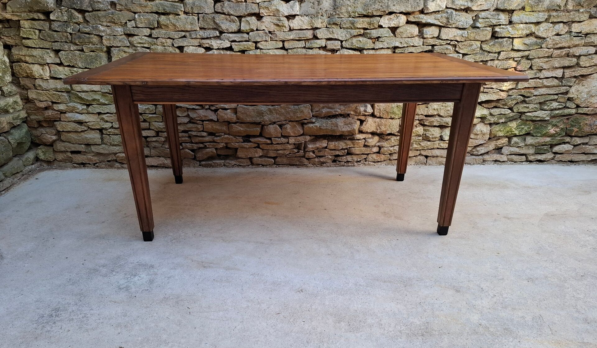 Table de ferme en chêne, 176 x 99 cm
