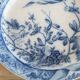 Old iron earth type dish 19th century