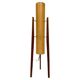 1970s Space Age Midcentury Floor Lamp "Rocket", Czechoslovakia