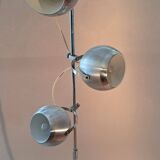 Vintage 1960s "Eyeball" 3-light floor lamp.