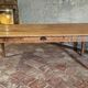Large authentic farmhouse table made of solid French oak.