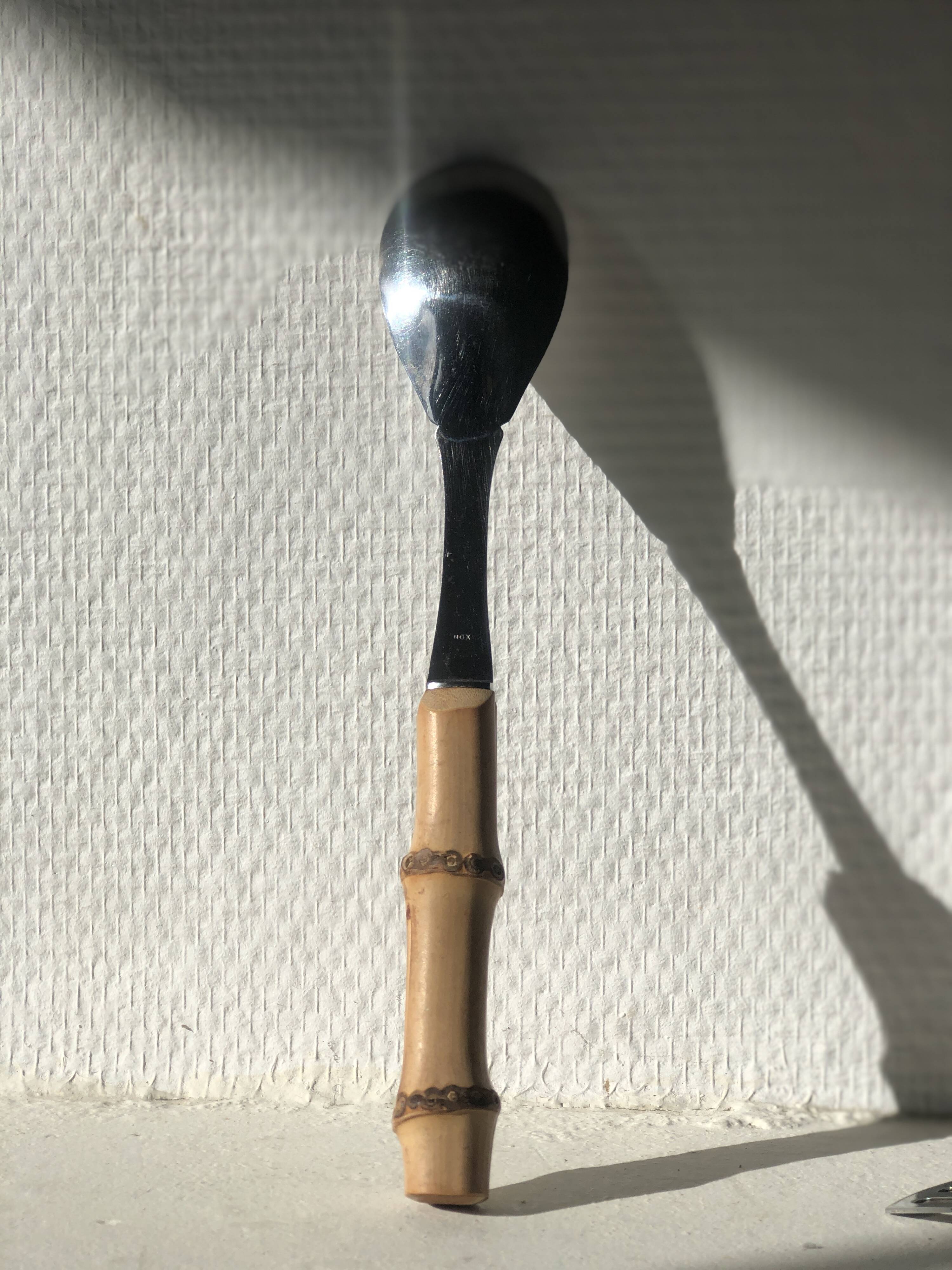 Set de couvert manches bambou