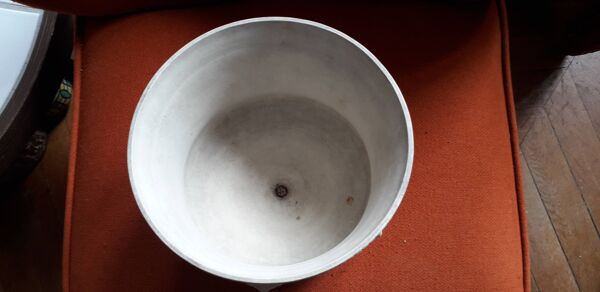 Céramique en grès fin signé Sarreguemines de la fin du XIX siècle