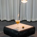 Set of 2 side tables with integrated lamp