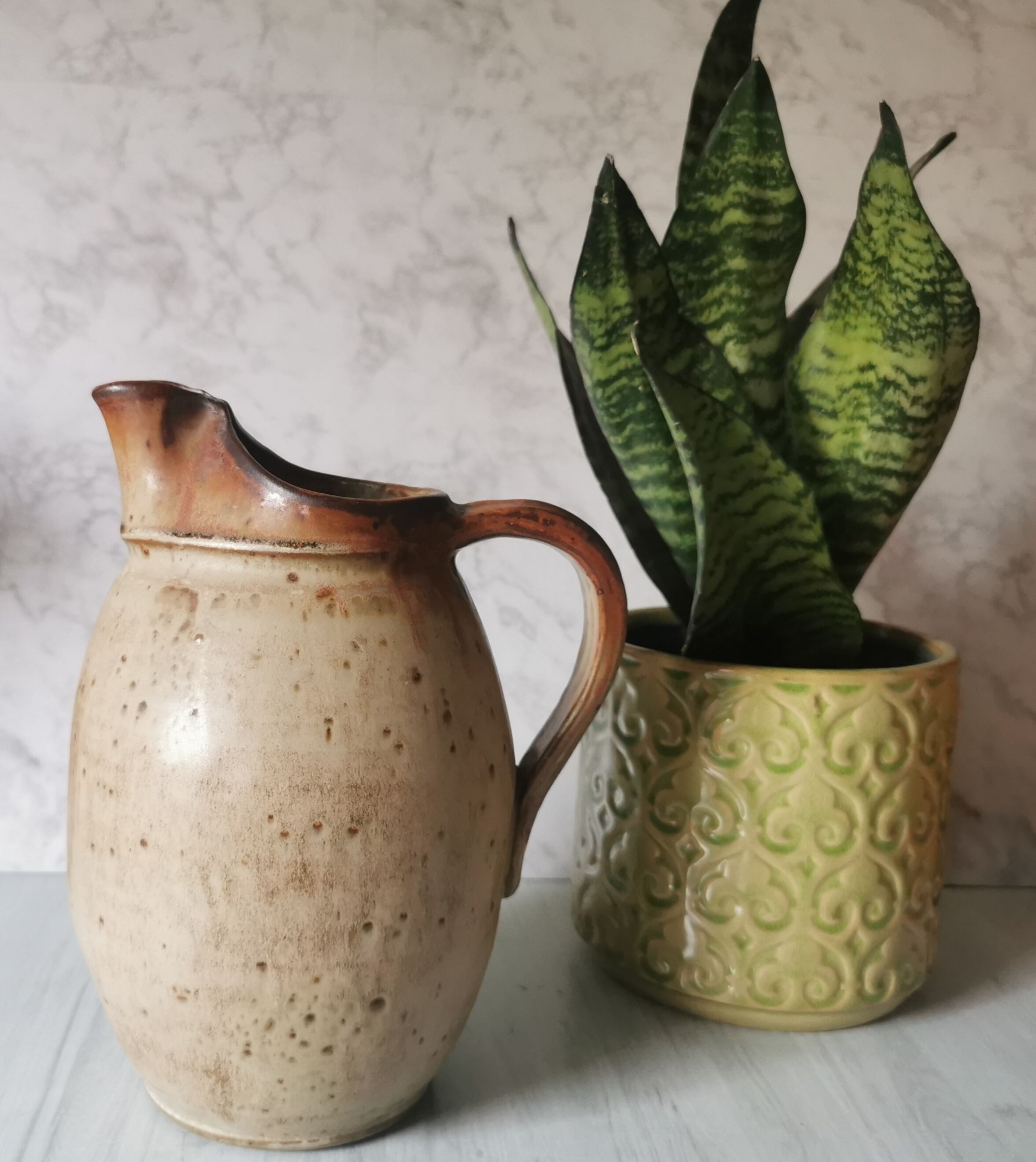 Sandstone pitcher