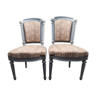 Lot of 2 seats Louis XVl style