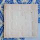 4 glazed ceramic tiles, flowers, 60s