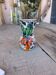 Vase Vallauris La Roue – céramique multicolore 60s pièce artisanale