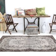 4x7 Rug For Office Oriental Classic Vintage Area Rug, 112x208Cm SK 2672