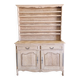 Oak sideboard fully sandblasted and varnished.