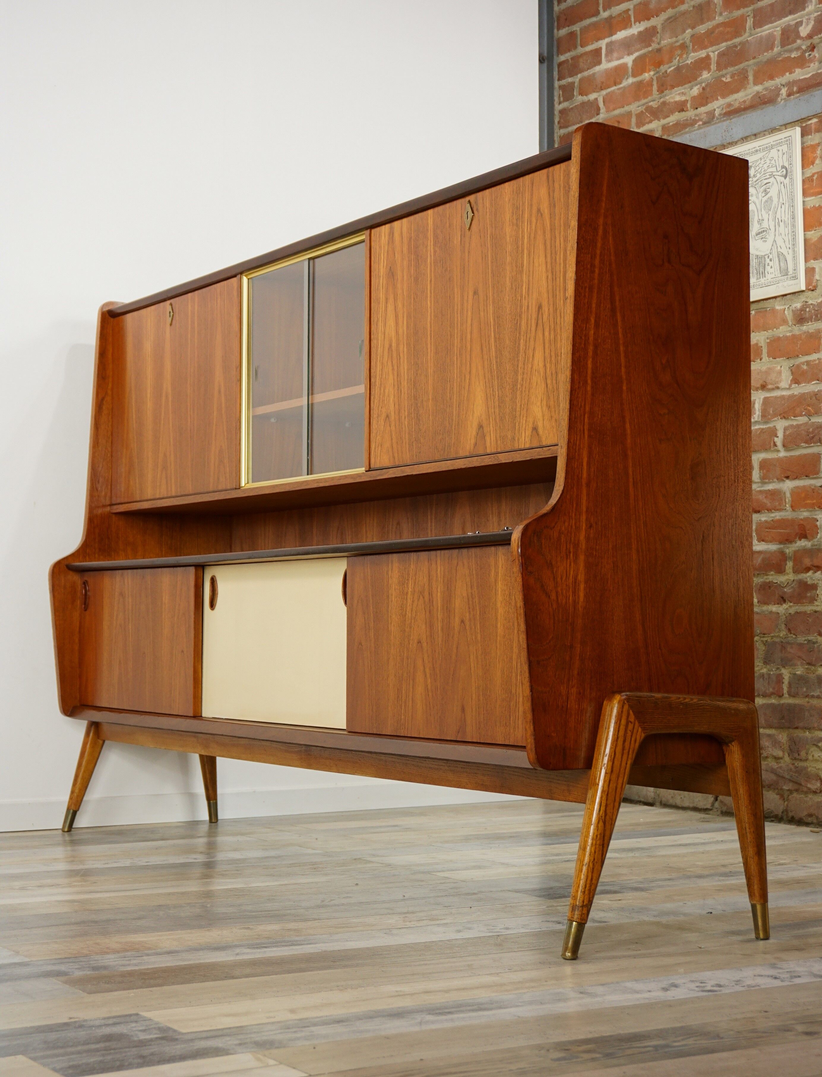 Teak sideboard by Oswald Vermaercke for V-Form