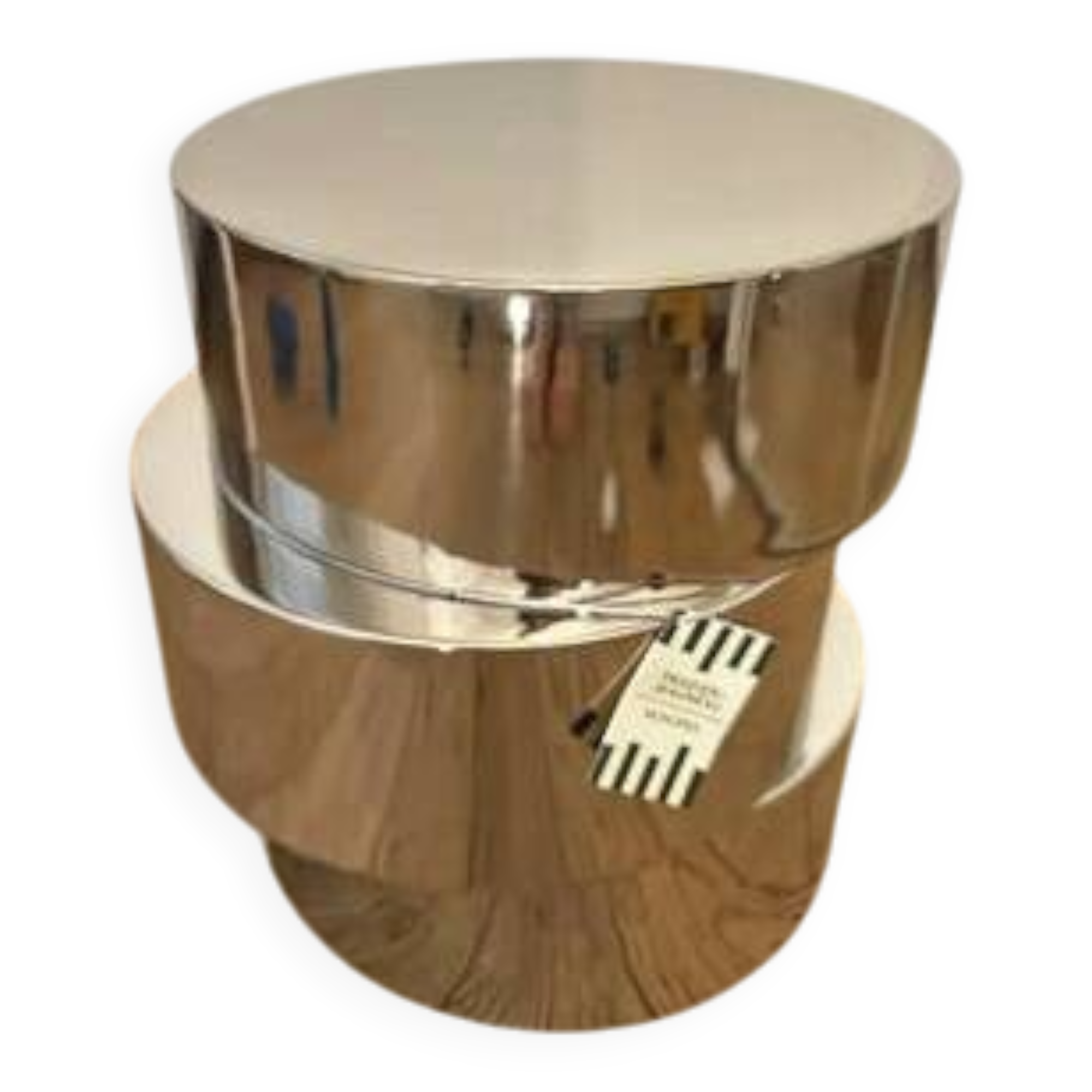 Pradier Jeauneau Monoprix metal stool