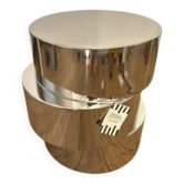 Pradier Jeauneau Monoprix metal stool