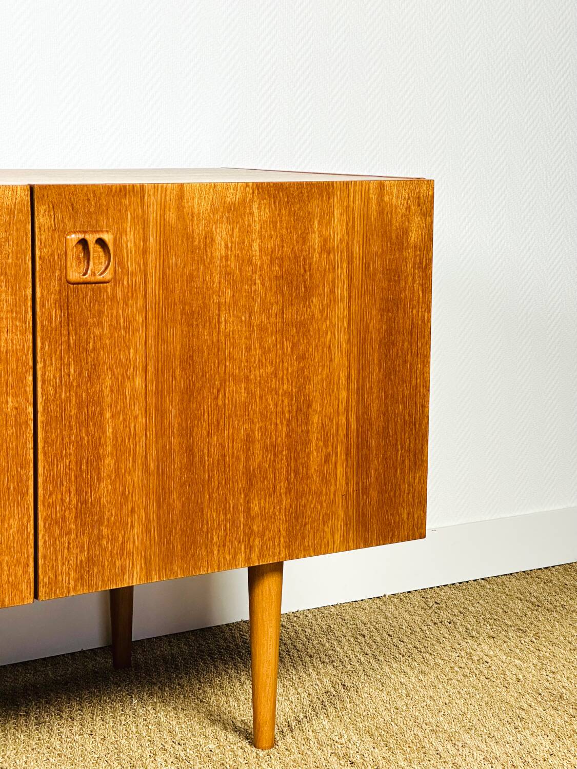 Scandinavian teak sideboard from the 1960s.