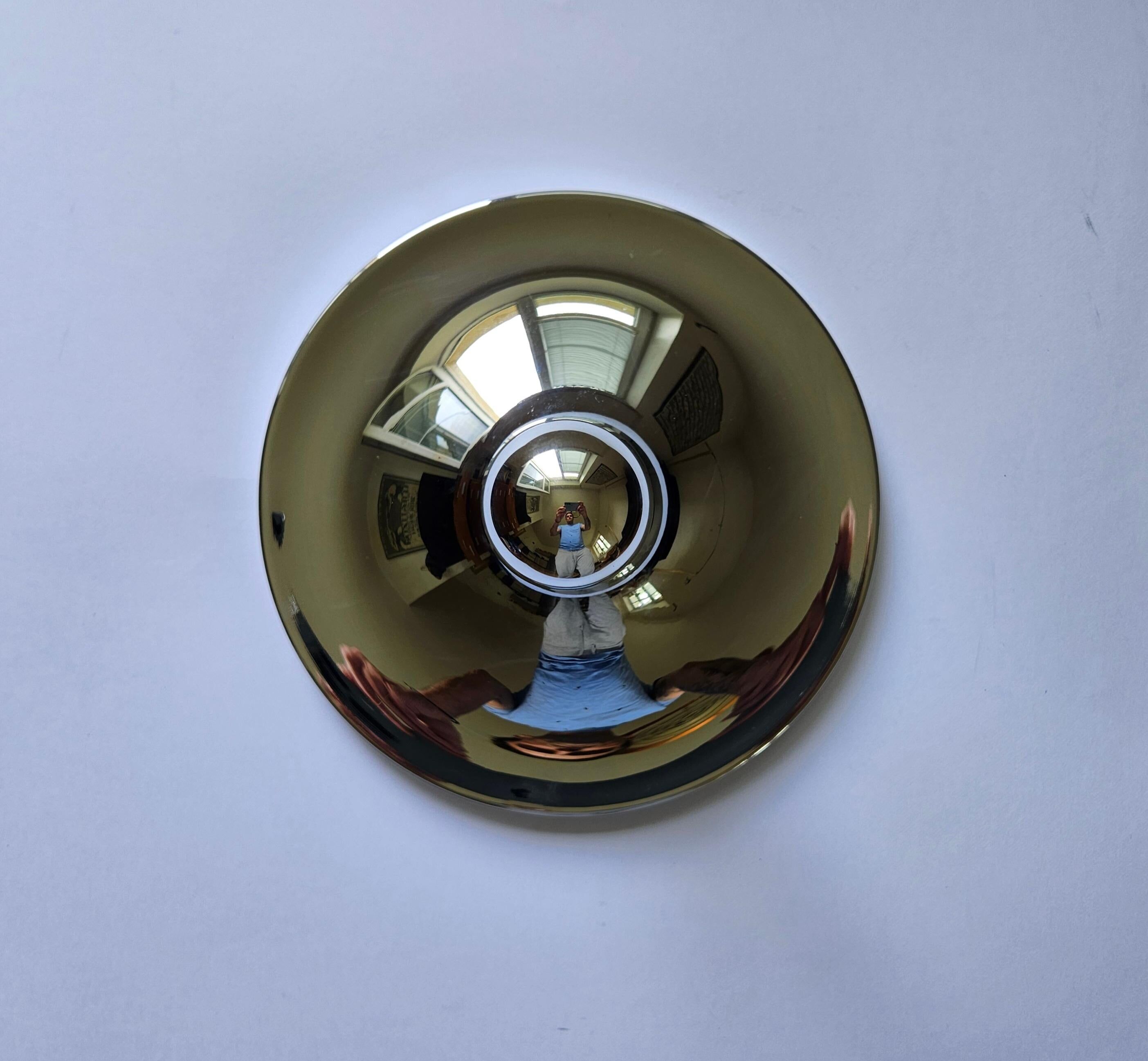 Chrome Ceiling or Wall Light by Charlotte Perriand, Sölken, 1960s