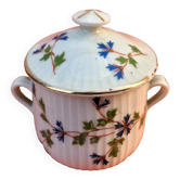 1900s Porcelain cream jug with Forget-me-not decoration