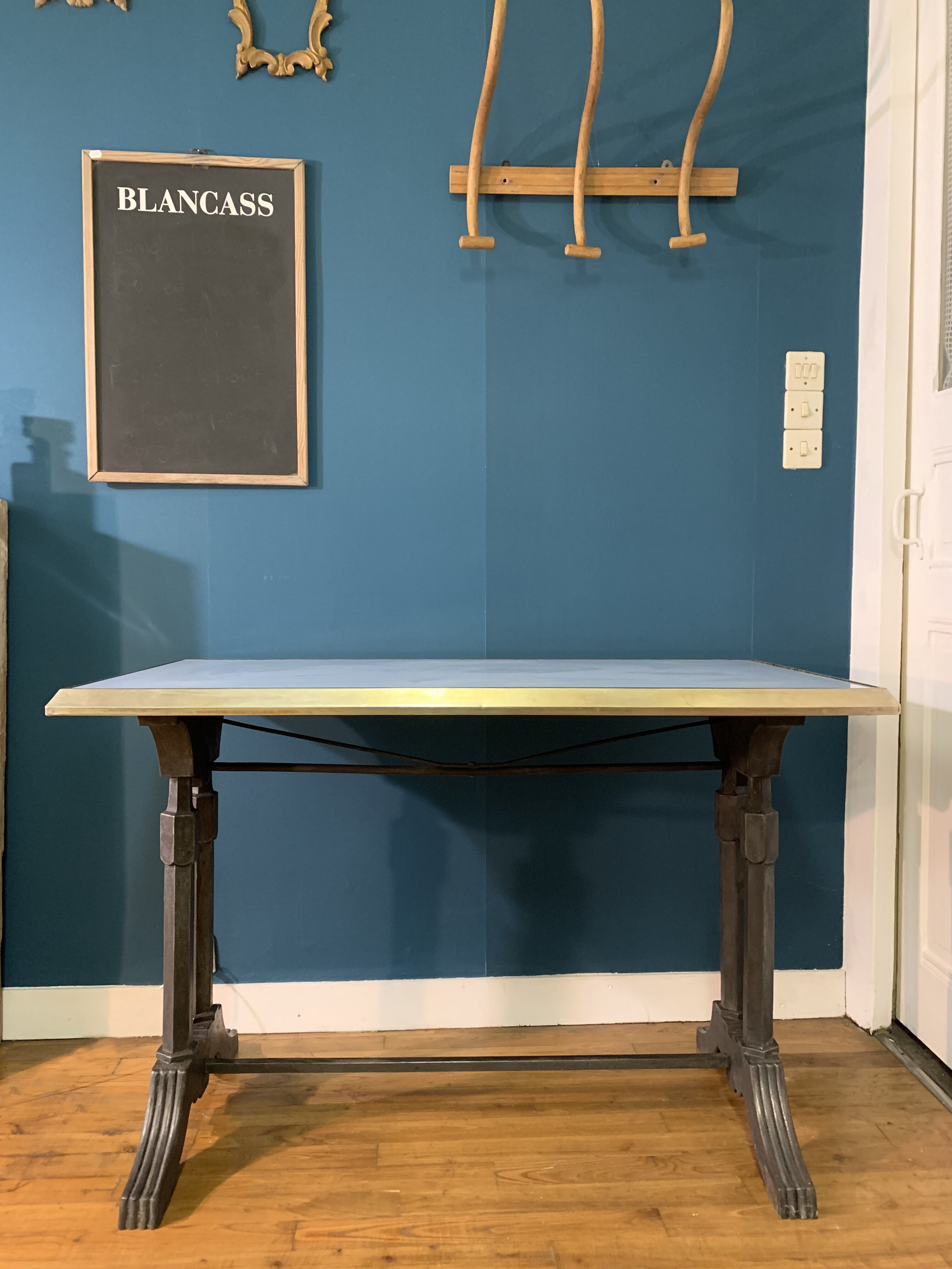 Bistro table early twentieth century Charlionais & Panassier