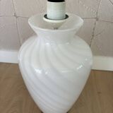 Lampe de table vintage design en verre de Murano