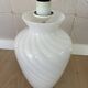 Lampe de table vintage design en verre de Murano