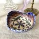 Empty pocket in Rochefort earthenware signed Leray