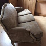 3-seater Louis XVI style sofa