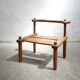 Ancient brutalist African chair