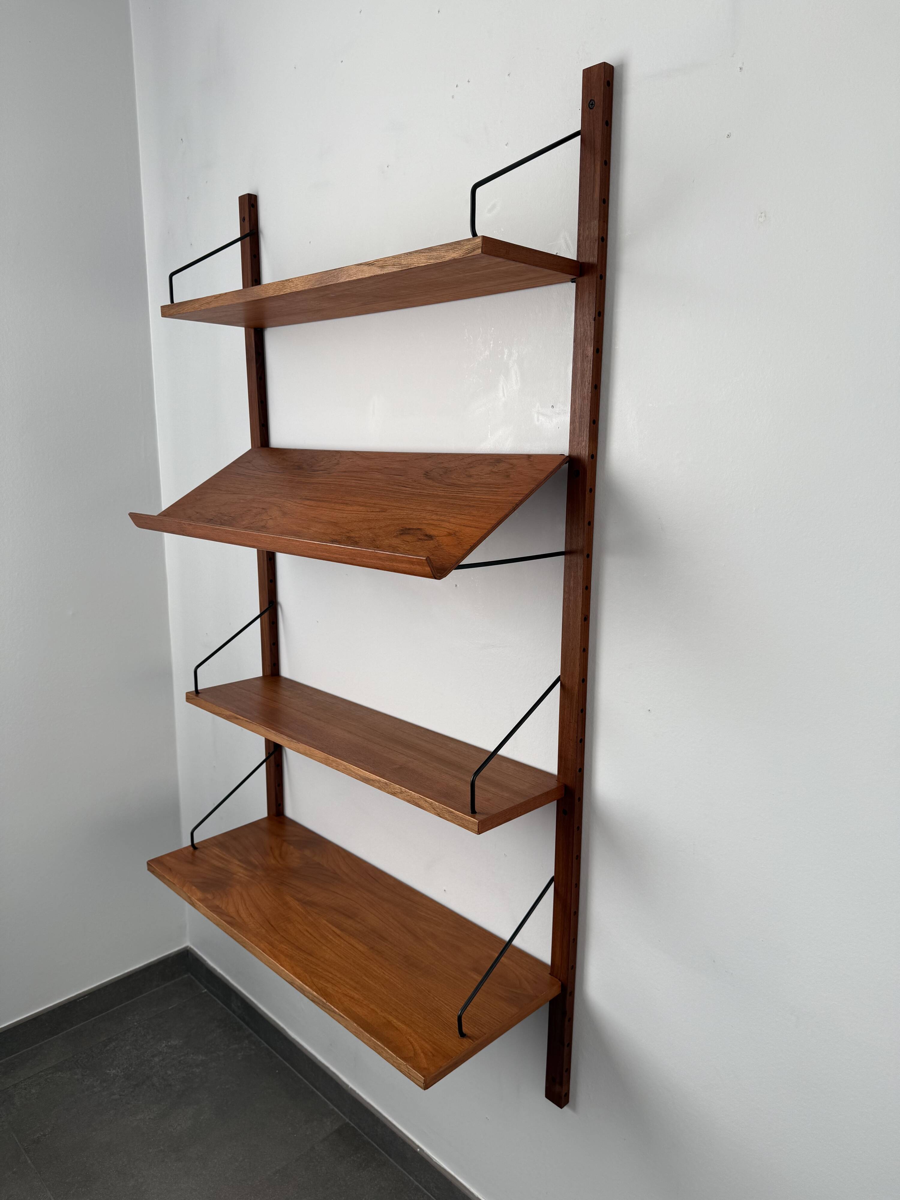 Poul Cadovius Denmark Scandinavian Bookcase, 1960s
