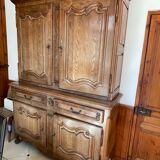 Solid oak buffet