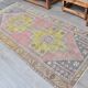Colourful Oushak Vintage Floor Carpet sku 2508