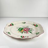 Large oval KG Luneville dish – Réverbère model