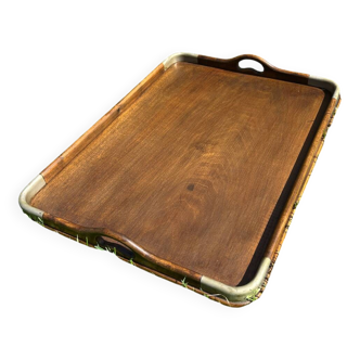 1930s wooden coffee service tray