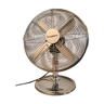 Chrome fan, retro look