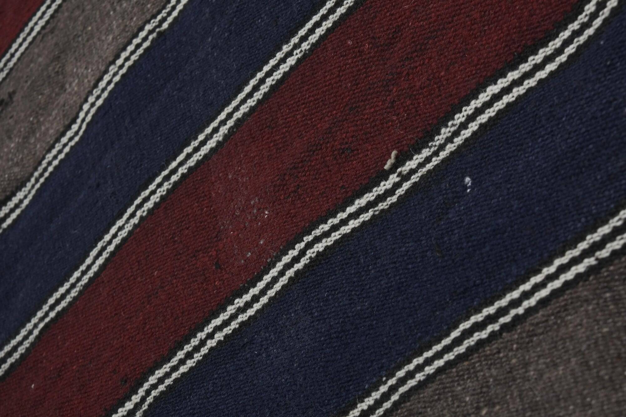 Vintage Turkish kilim, handwoven, 172x358 cm.