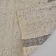 Tapis Kilim beige et noir