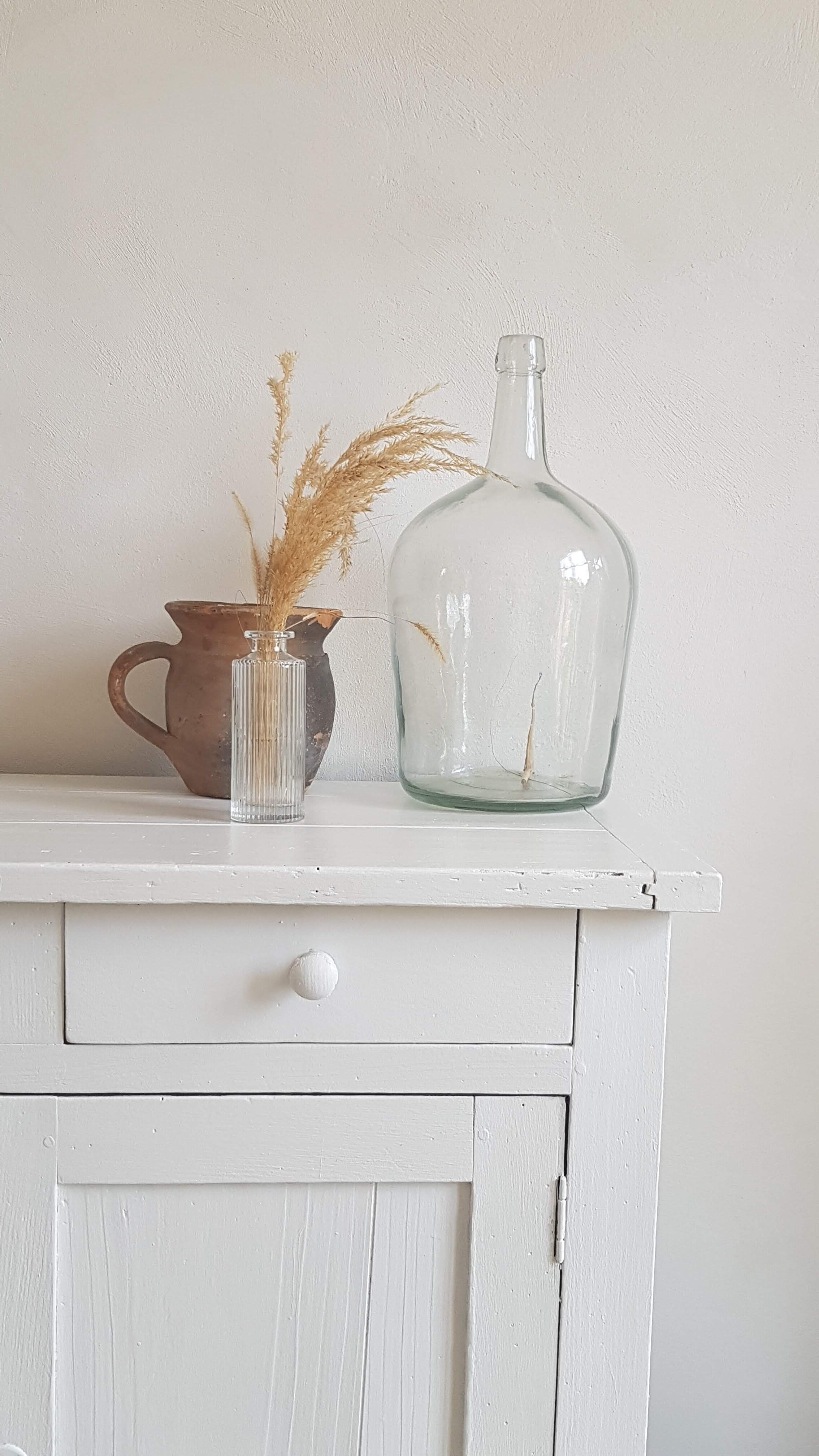 Old White Parisian Buffet