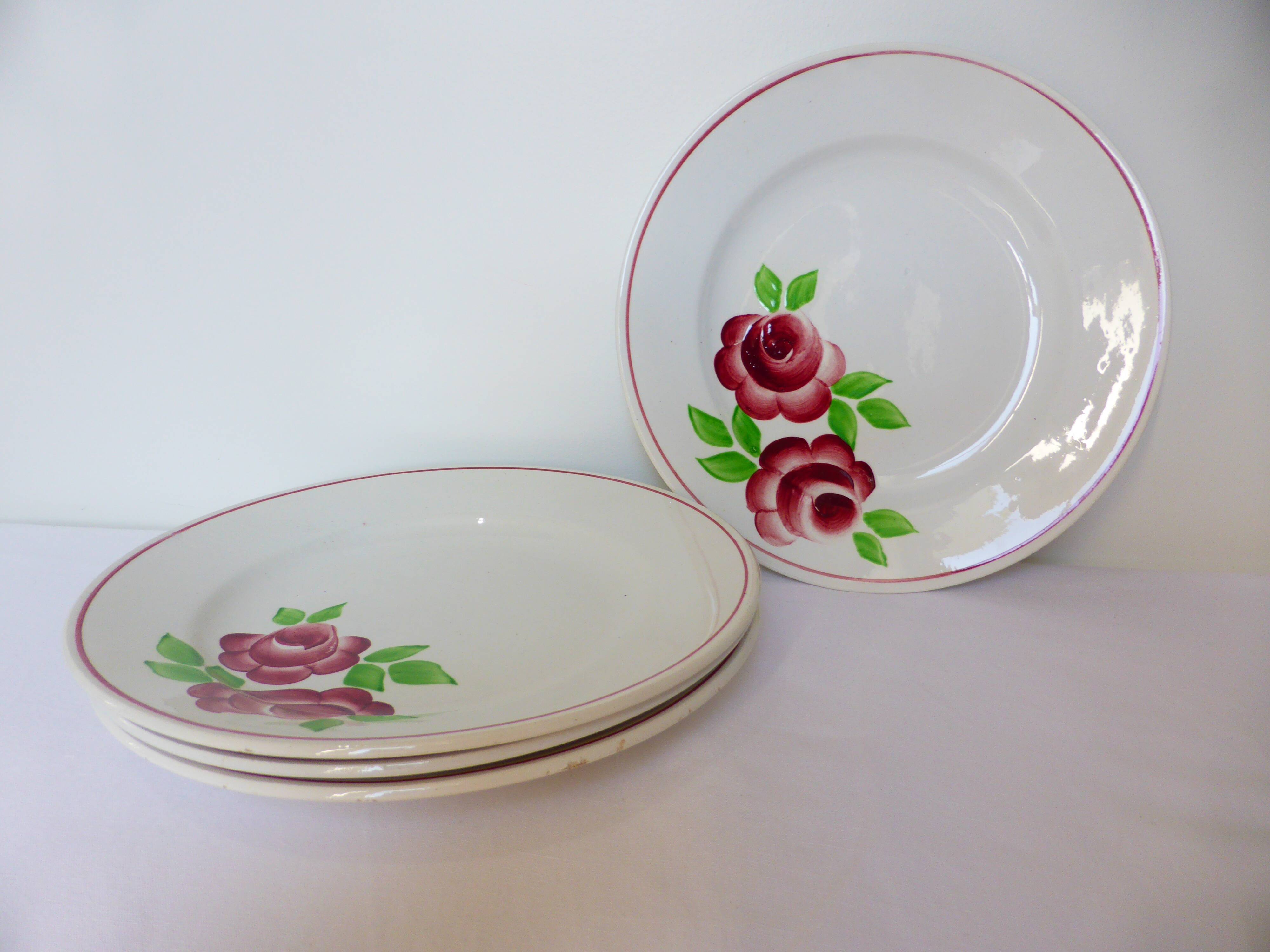 4 flat plates model Rose Mai