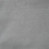 Damask cotton tablecloth and towels