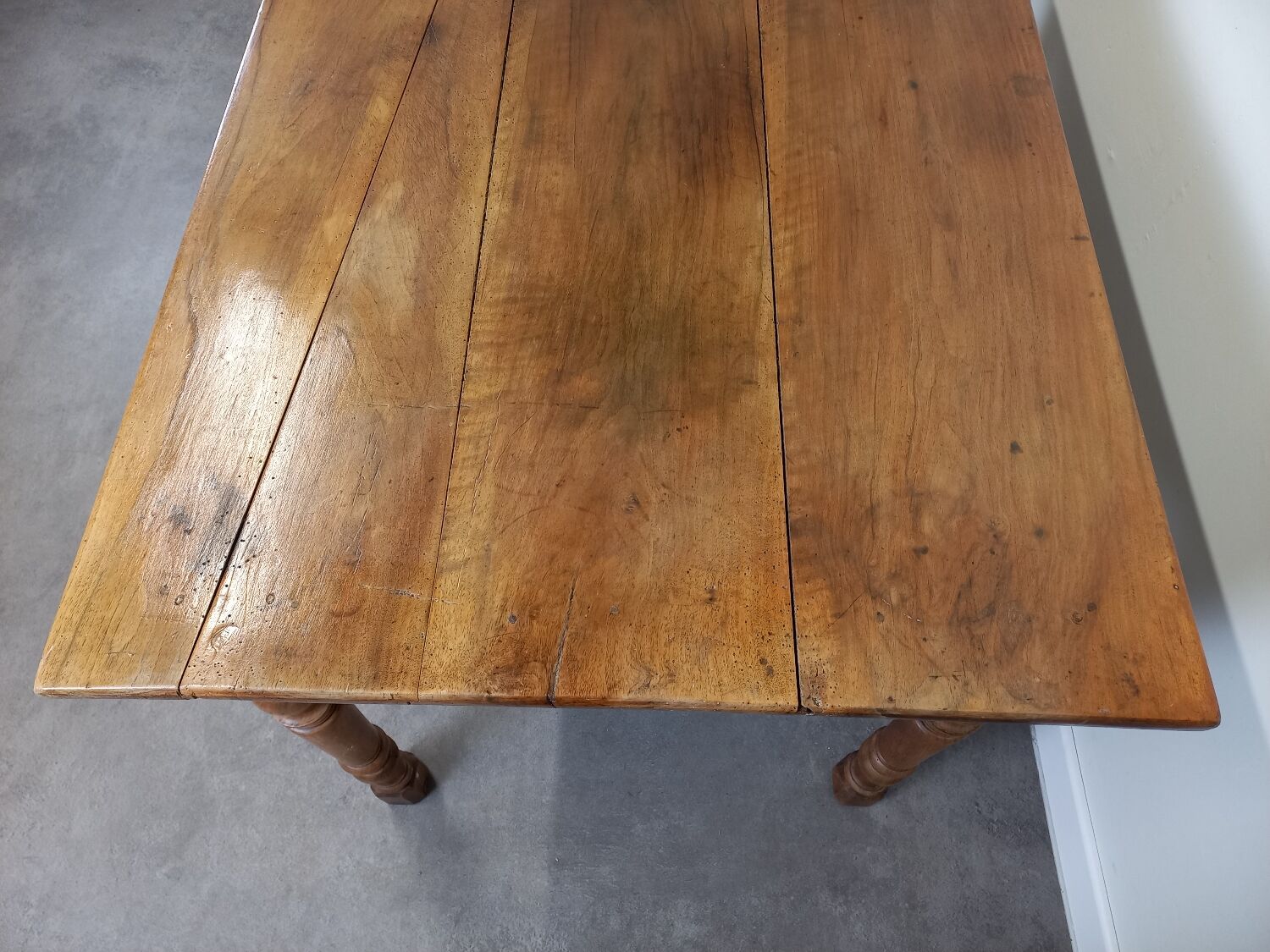 Walnut bistro table