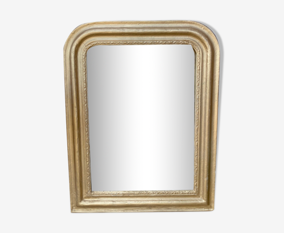 Miroir Louis Philippe doré 59x45cm