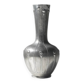Vase Art Déco en étain par Bellotti, années 20