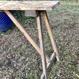 Workbench in raw wood