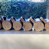 Set of 6 mugs in pyrite sandstone