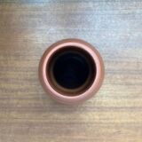 Minimalist German vase from the mid-century, Wormser Terra-Sigillata pottery, 1960s.