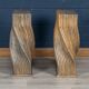 20thc american dining table & four chairs by mcguire