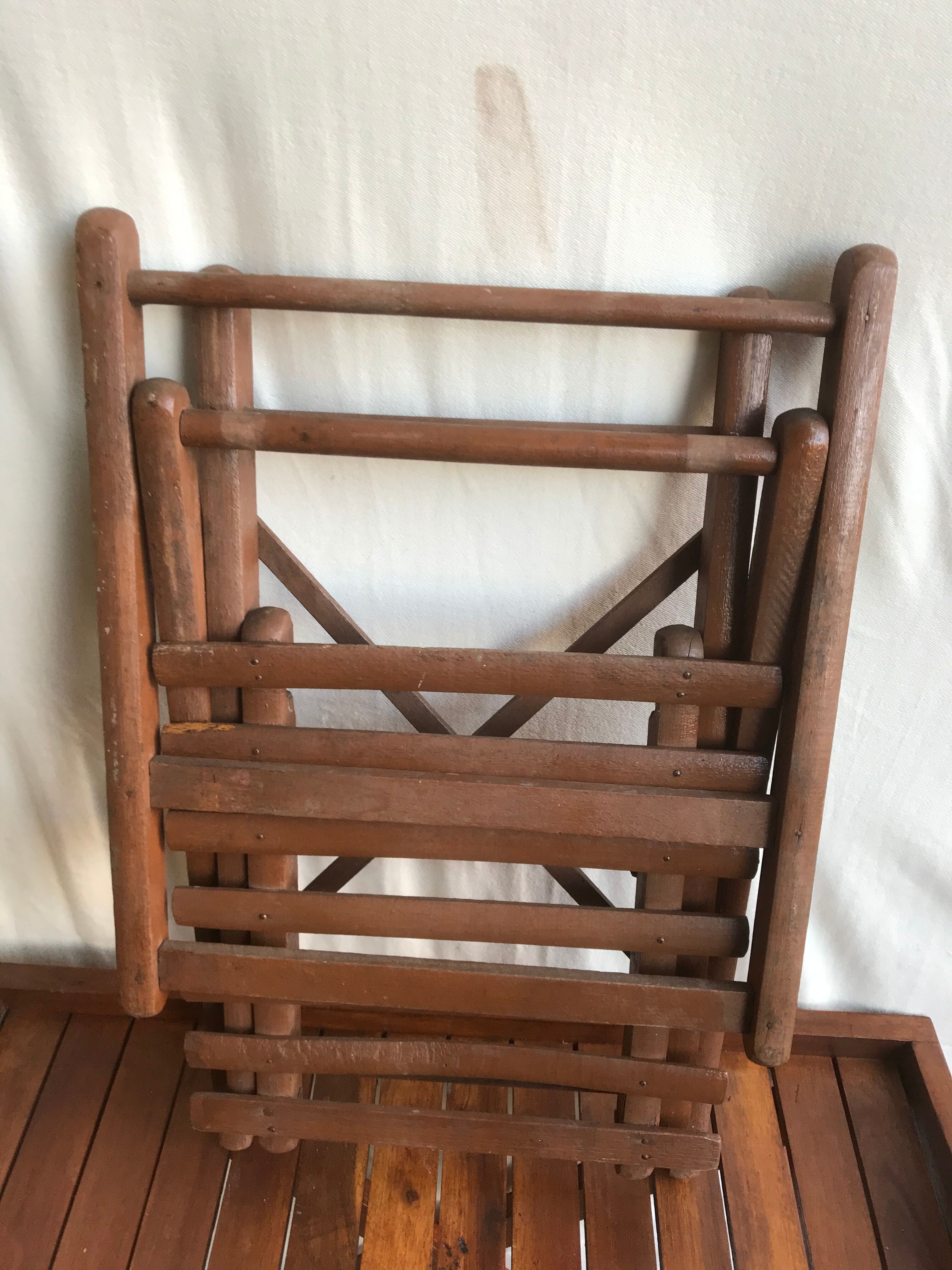 Former children's fold chair