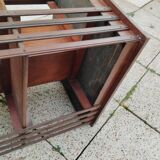 Vintage antique rotating bookcase