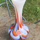 Opaline vase, stamped bb, Florence made in Italy, vintage