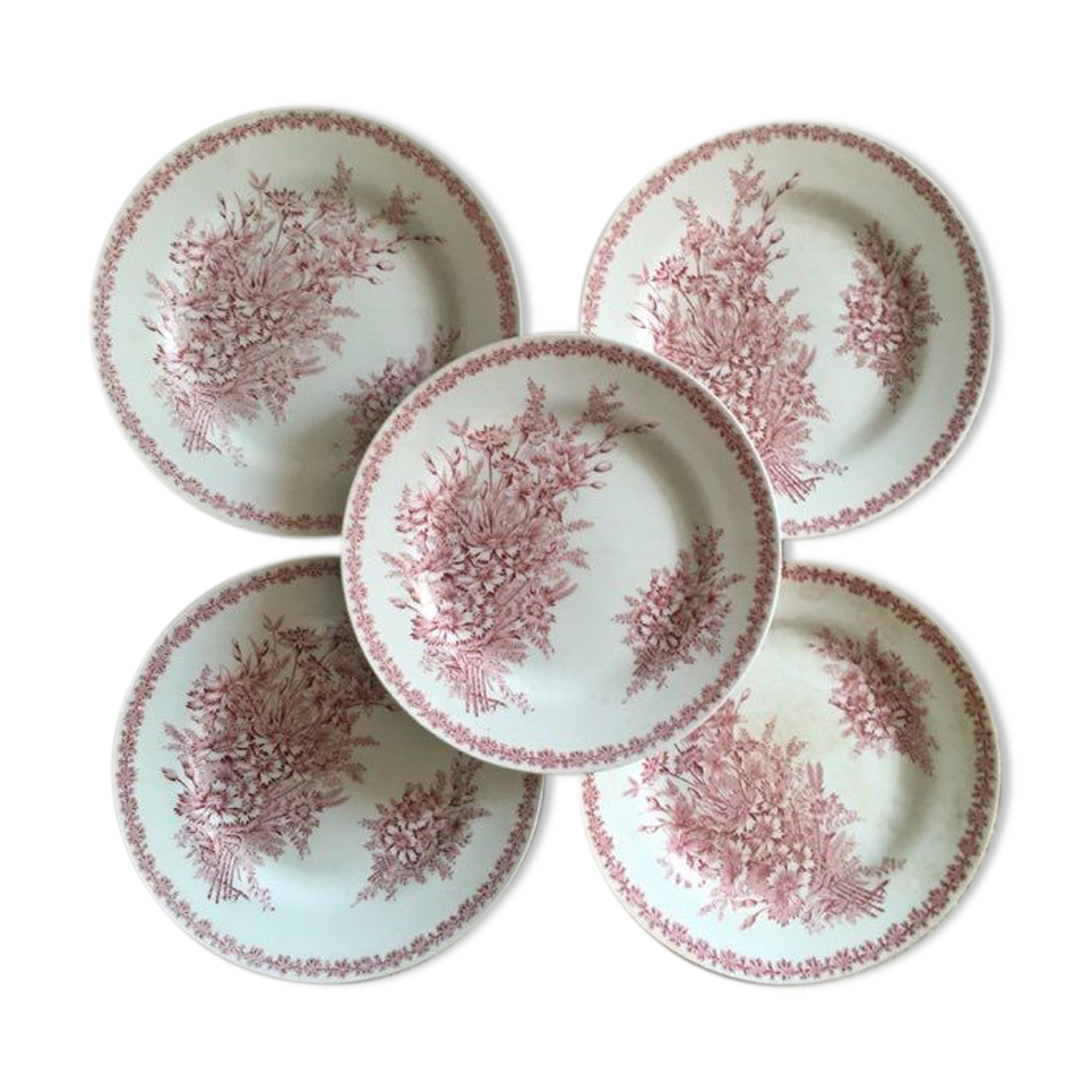 Arabia Suomi Finland old flat plates