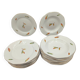 24-piece service Digoin & Sarreguemines Model "Nemours" Vintage
